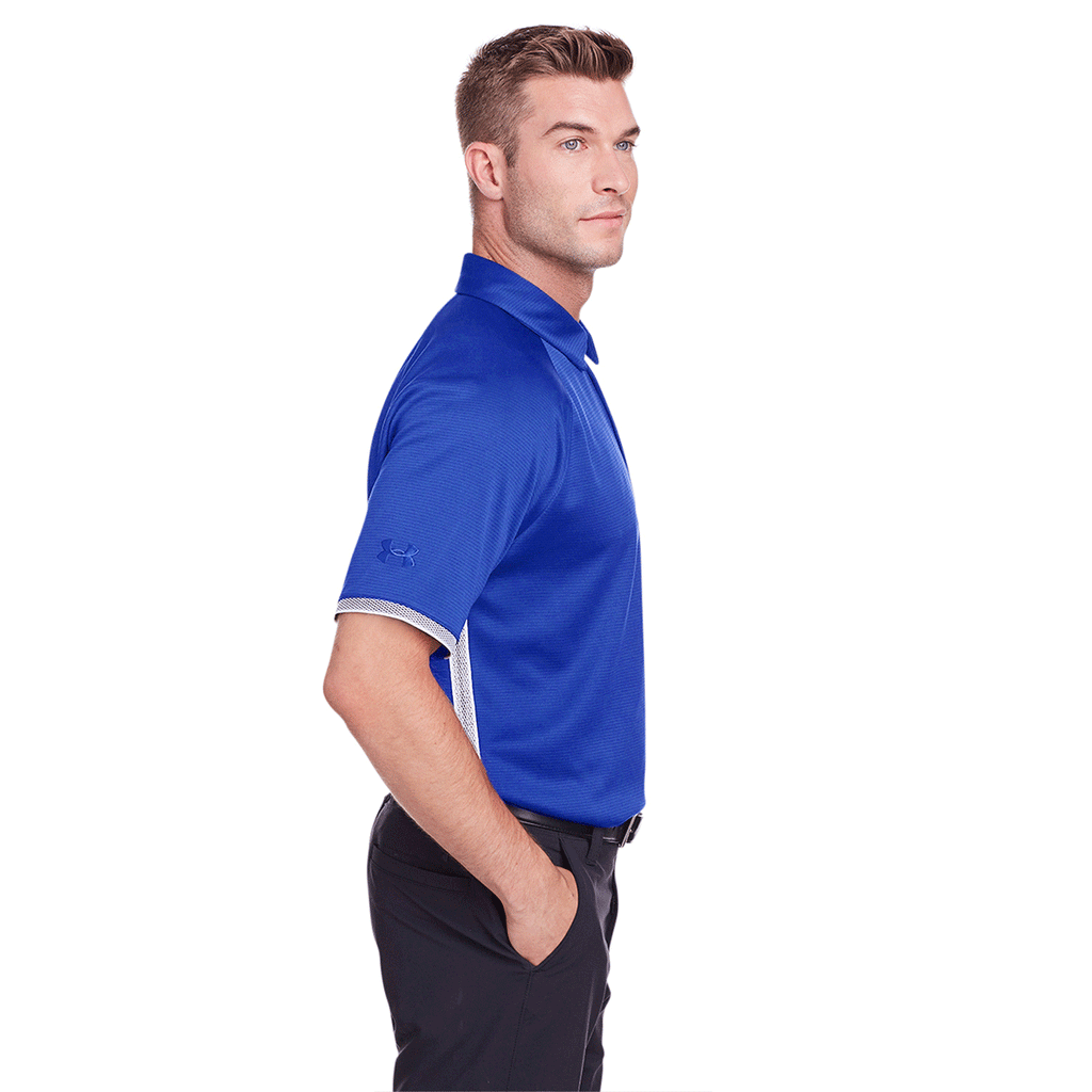 Under Armour Men's Royal Corporate Rival Polo