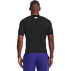 Under Armour Men's Black/White HeatGear Armour Short Sleeve Shirt