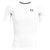 Under Armour Men's White/Black HeatGear Armour Short Sleeve Shirt