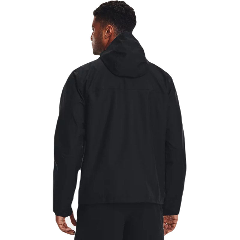 Under Armour Men's Black/Pitch Grey Stormproof Lined Rain Jacket