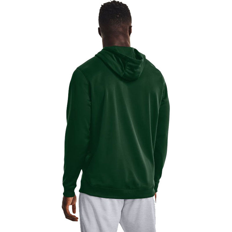 Under Armour Men's Forest Green Fleece Storm Hoodie