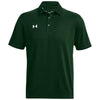 Under Armour Men's Forest Green/White Tech Team Polo