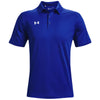 Under Armour Men's Royal/White Tech Team Polo