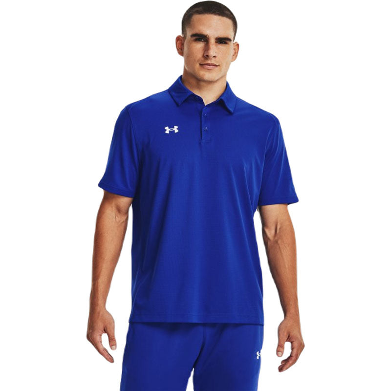 Under Armour Men's Royal/White Tech Team Polo