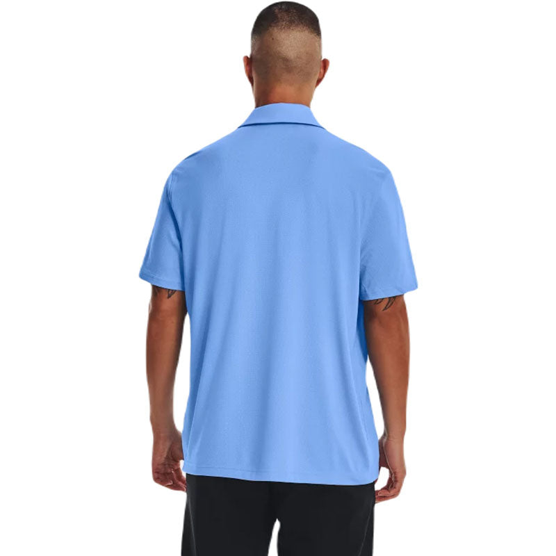 Under Armour Men's Carolina Blue/White Tech Team Polo