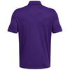 Under Armour Men's Purple/White Tech Team Polo