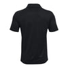 Under Armour Men's Black Tech Team Polo