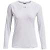 Under Armour Women's White/Mod Grey Knockout Team Long Sleeve