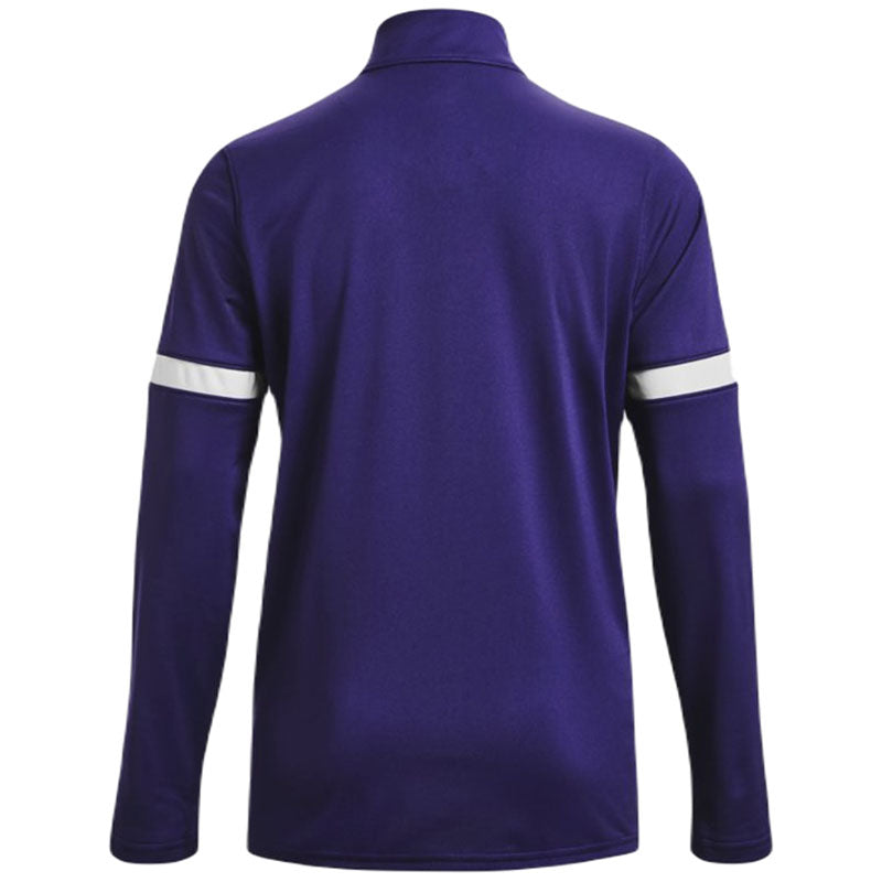 Under Armour Women's Purple/White Team Knit Warm Up Full-Zip