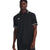 Under Armour Men's Black/White Team Tipped Polo