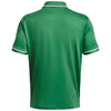 Under Armour Men's Team Kelly Green/White Team Tipped Polo