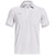 Under Armour Men's White/Mod Grey Trophy Polo