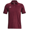 Under Armour Men's Maroon/White Trophy Polo