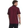 Under Armour Men's Maroon/White Trophy Polo