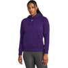 Under Armour Women's Purple/White Rival Fleece Hoodie