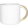 ETS White/Gold Minolo-Metallic 14 oz Mug
