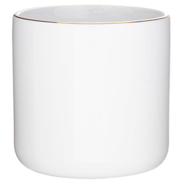 ETS White/Gold Minolo-Metallic 14 oz Mug