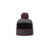 Richardson Grey/Red/Black Heathered Pom Beanie with Cuff