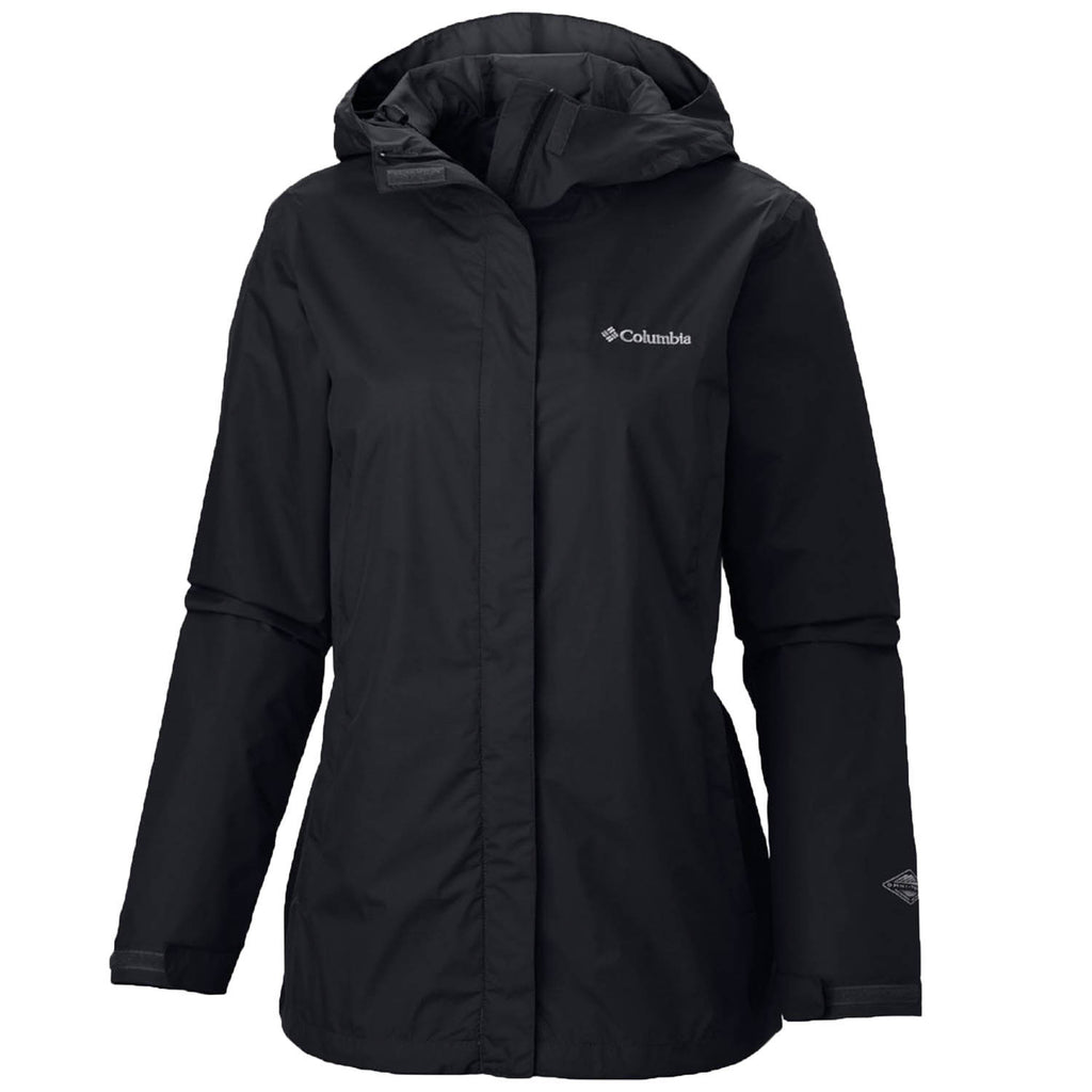 Columbia Women's Black Arcadia II Rain Jacket