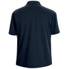 Edwards Men's Navy Hi-Performance Mesh Short Sleeve Polo