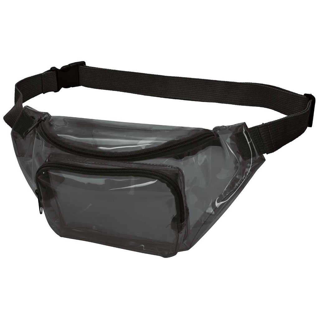 BIC Black Translucent Color Fanny Pack