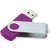 Leed's Purple Rotate Flash Drive 8GB