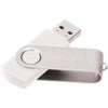 Leed's White Rotate Flash Drive 8GB