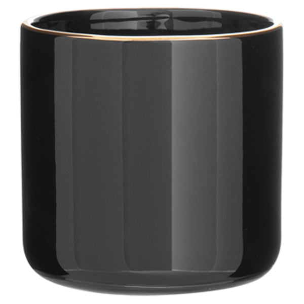 ETS Black/Gold Minolo-Metallic 14 oz Mug