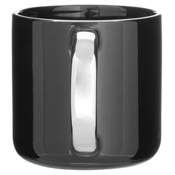 ETS Black/Platinum Minolo-Metallic 14 oz Mug