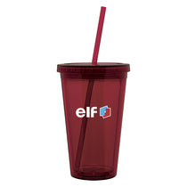 ETS Merlot Spirit Acrylic Tumbler 16 oz