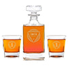 Swanky Badger White Whiskey Decanter The Modern