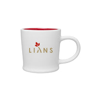 ETS White/Red Turno Ceramic Mug With Rigid Interior 12 oz