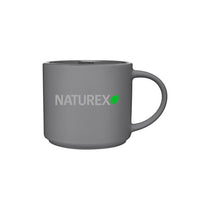 ETS Grey Monaco Ceramic Mug with Storm Grey Lining - 16oz