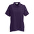 Vantage Women's Purple Soft-Blend Double-Tuck Pique Polo