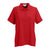 Vantage Women's Red Soft-Blend Double-Tuck Pique Polo