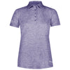 Holloway Women's Purple Heather Electrify Coolcore Polo