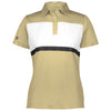 Holloway Women's Vegas Gold/White Prism Bold Polo