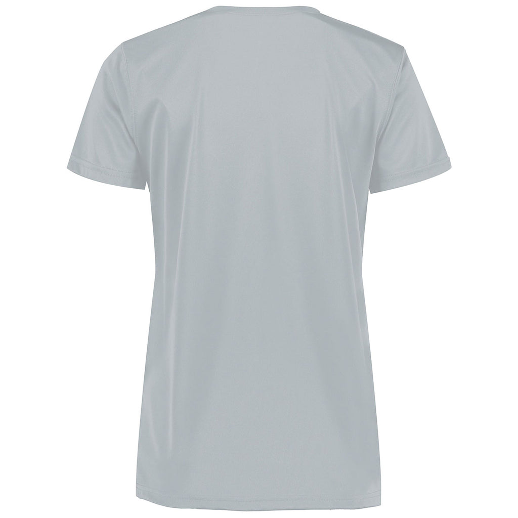 Holloway Women's Silver Momentum Tee