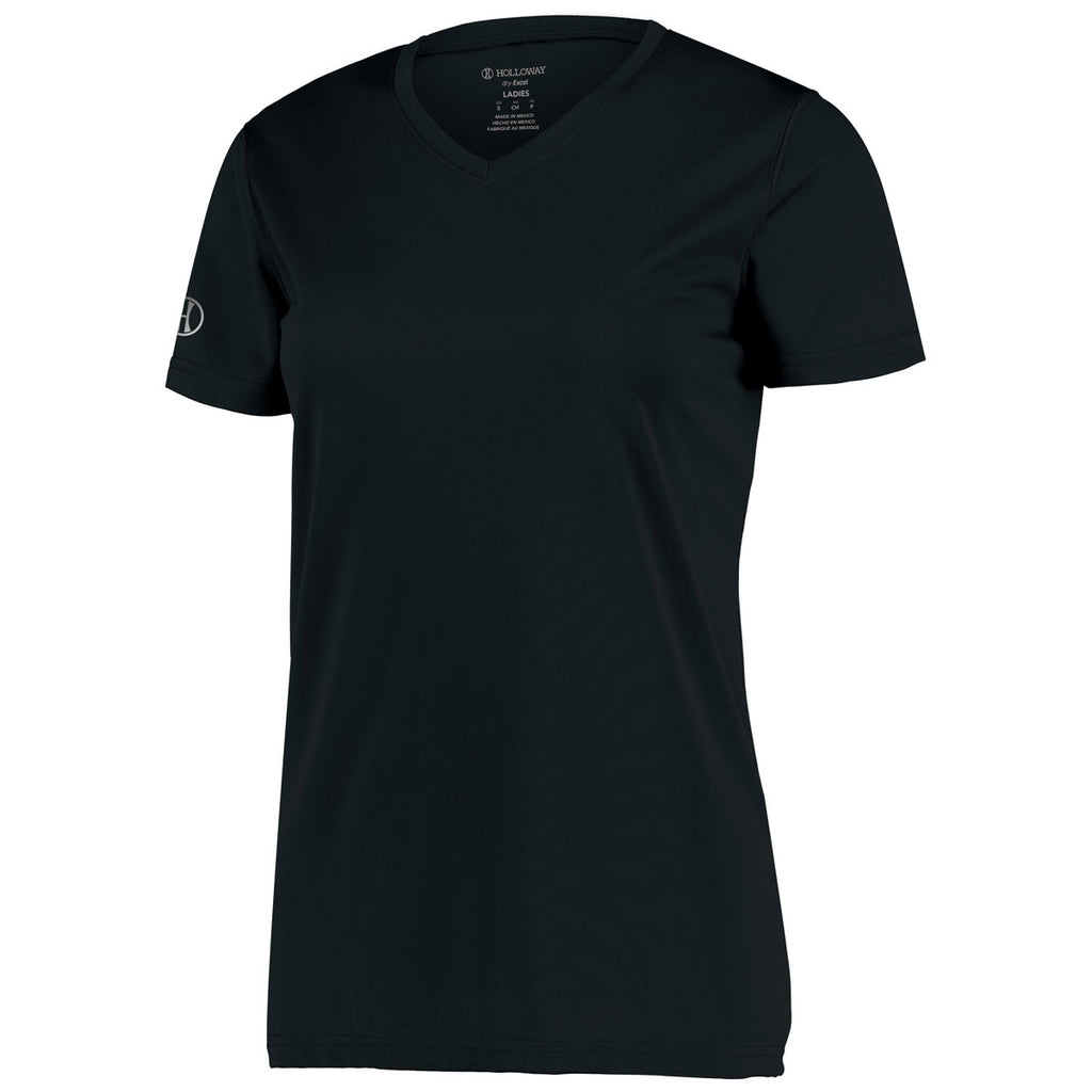 Holloway Women's Black Momentum Tee