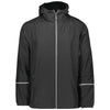 Holloway Men's Black Packable Full Zip Jacket