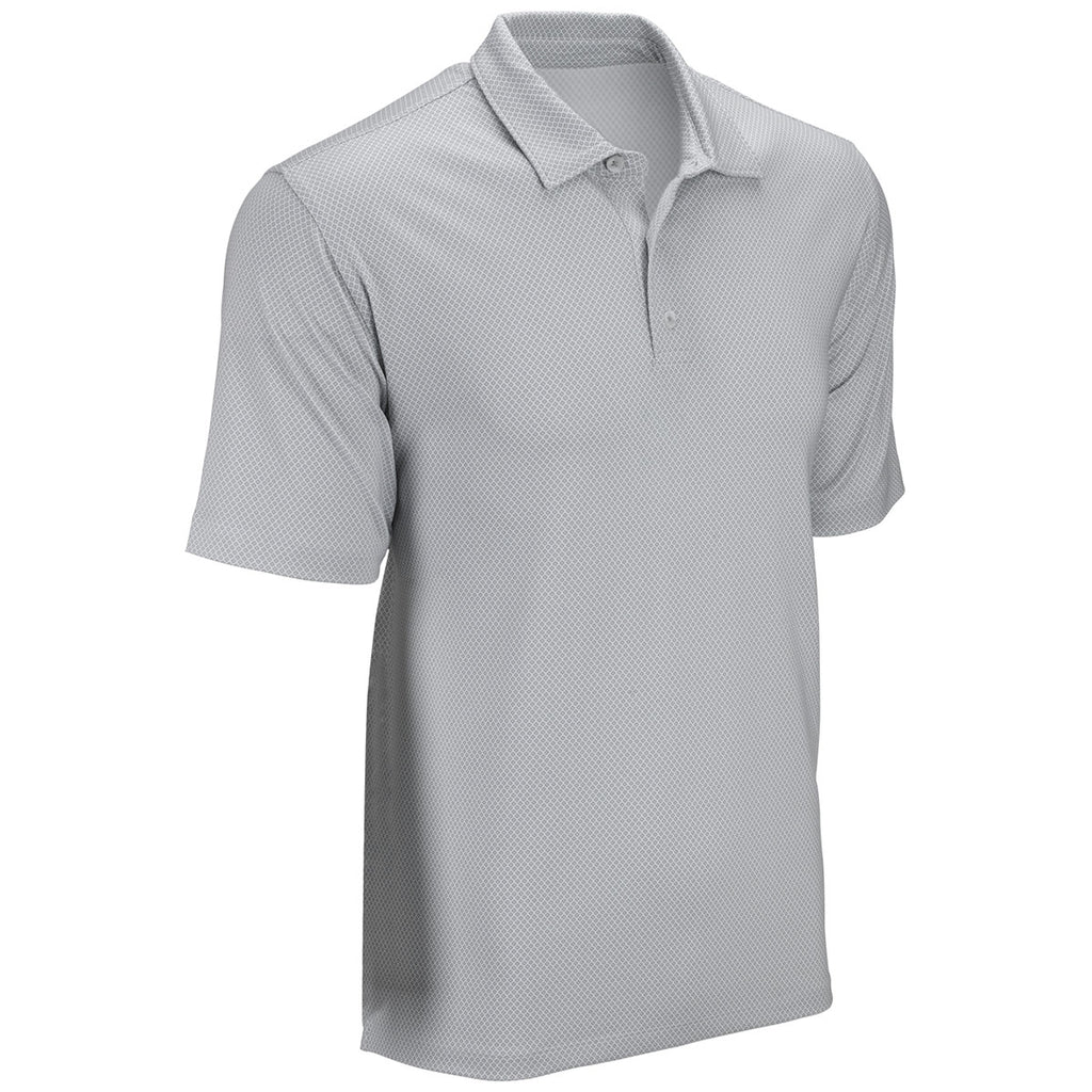 Vansport Men's Grey/White Pro Eagle Polo