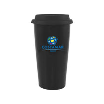 ETS Black Terra Tumbler with Black Lid -16 oz