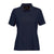 Vansport Women's Navy Omega Solid Mesh Tech Polo