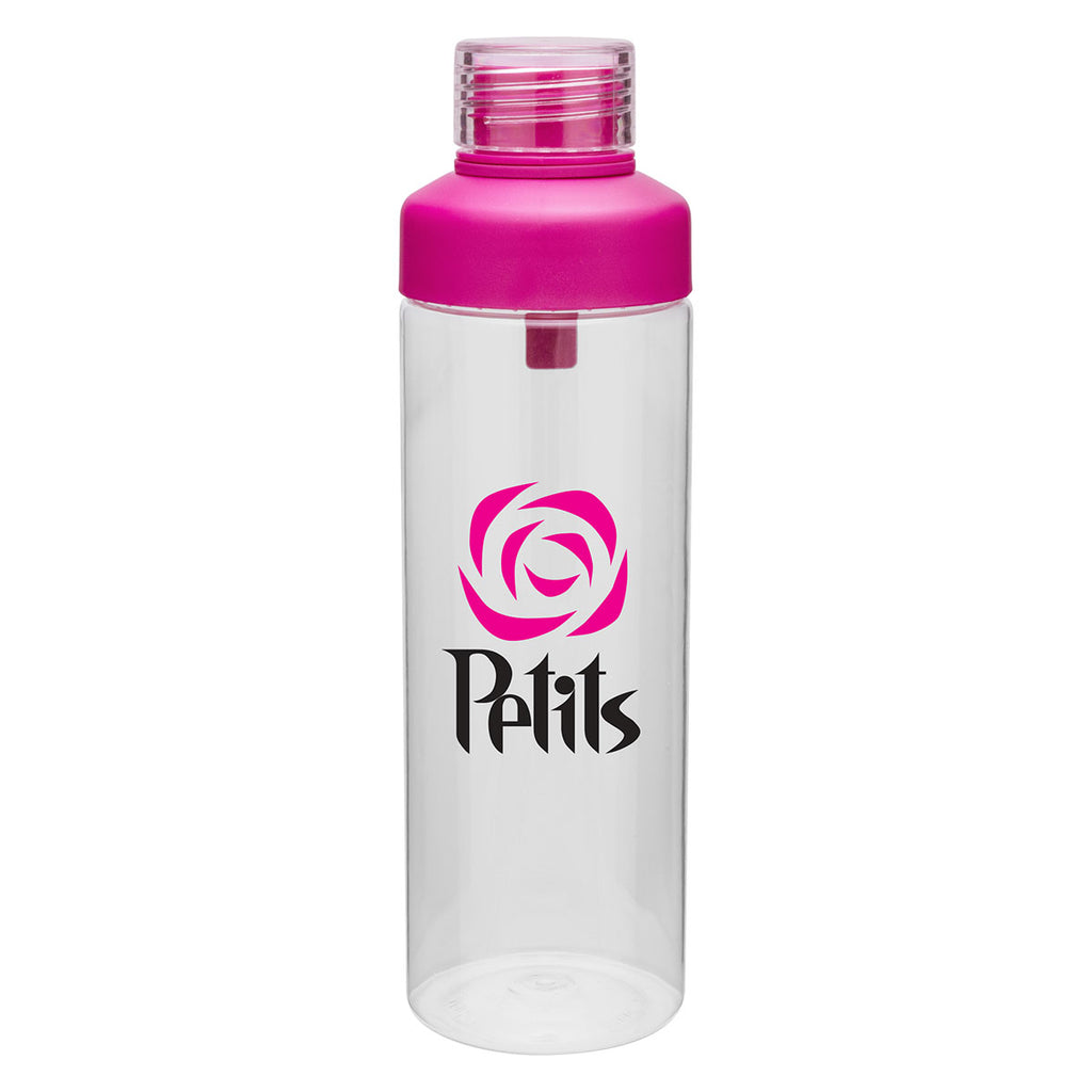 H2Go Fuchsia Strap Bottle