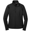 Outdoor Research Women's Black Middle Fork Quarter Zip Fleece