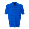 Vansport Men's Electric Blue Strata Textured Polo