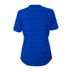 Vantage Women's Electric Blue Strata Textured Henley