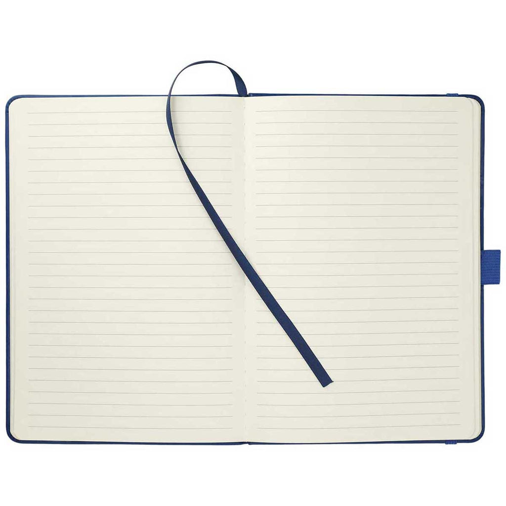 JournalBooks Navy 5.5" x 8.5" Vienna Phone Pocket Bound Notebook