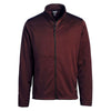 Landway Men's Heather Dark Red Flash Bonded Jacket