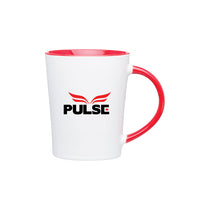 ETS White/Red Emma Ceramic Mug 14 oz